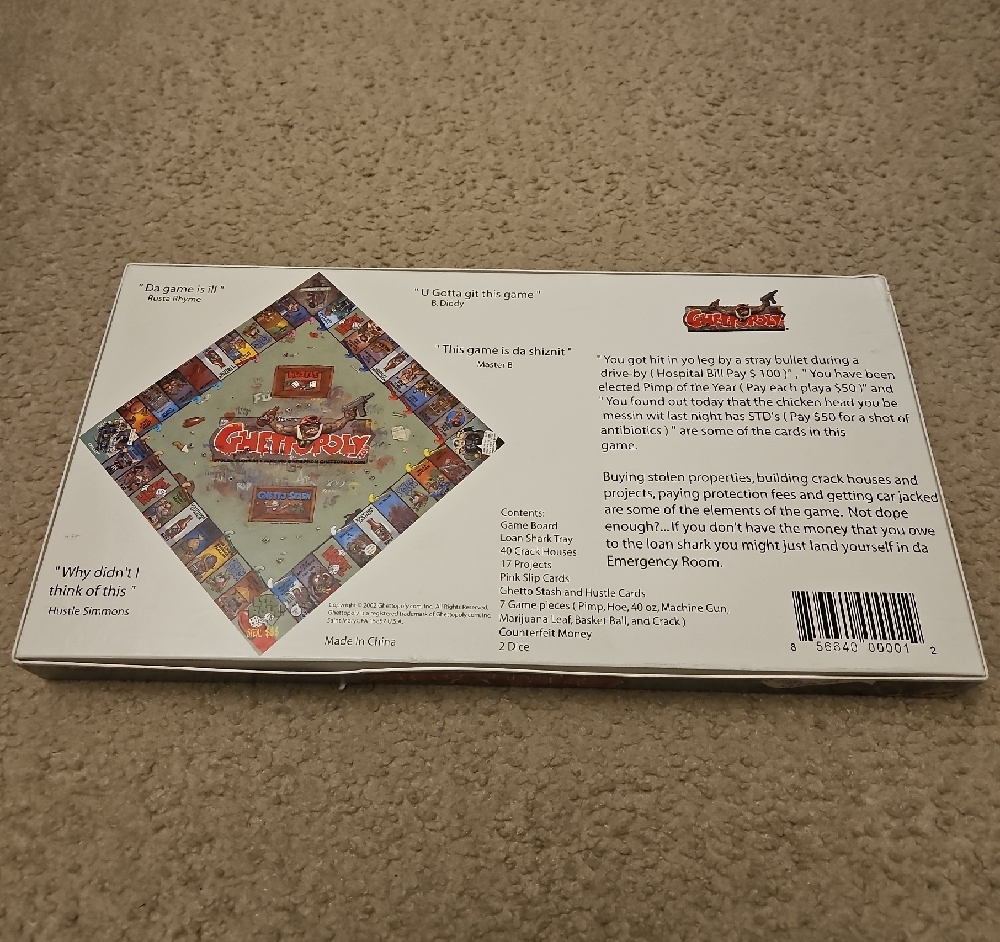 Ghettopoly Board Game | Monopoly Parody - Picture 2 of 8